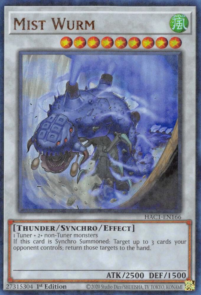 Mist Wurm (Duel Terminal) (1st Edition) card image