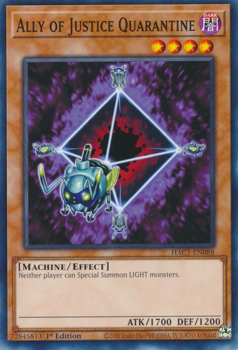 Ally of Justice Quarantine card image