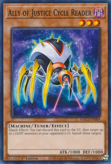 Ally of Justice Cycle Reader card image