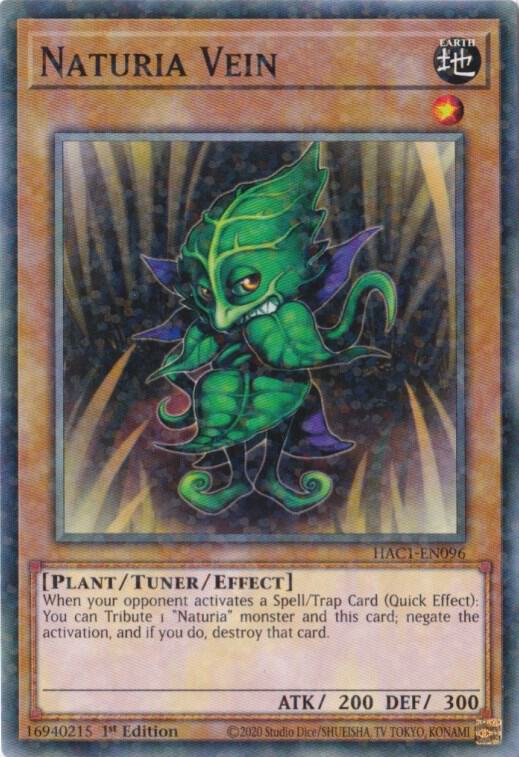 Naturia Vein (Duel Terminal) (1st Edition) card image