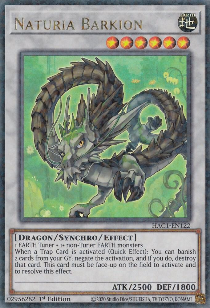 Naturia Barkion (Duel Terminal) (1st Edition) card image