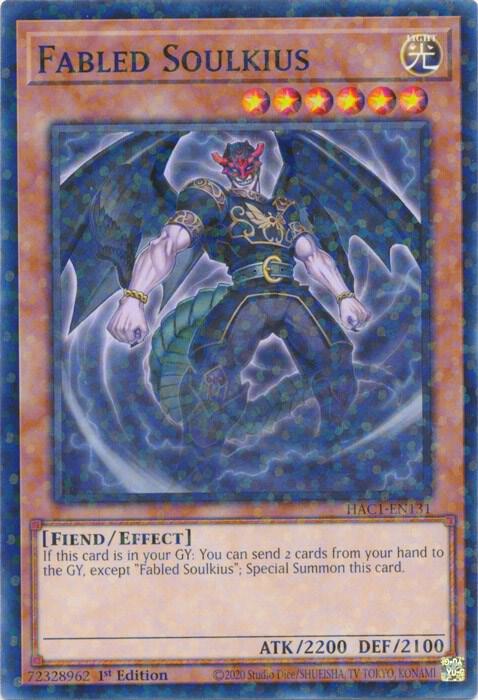 Fabled Soulkius (Duel Terminal) (1st Edition) card image