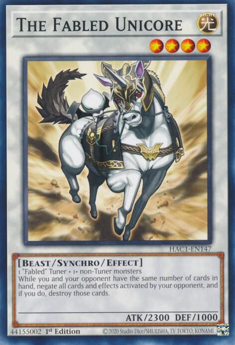 The Fabled Unicore card image