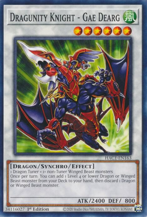 Dragunity Knight - Gae Dearg card image