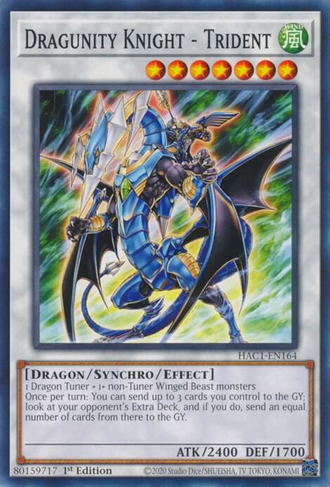 Dragunity Knight - Trident card image