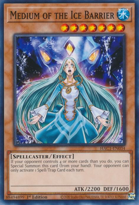 Medium of the Ice Barrier (1st Edition) card image