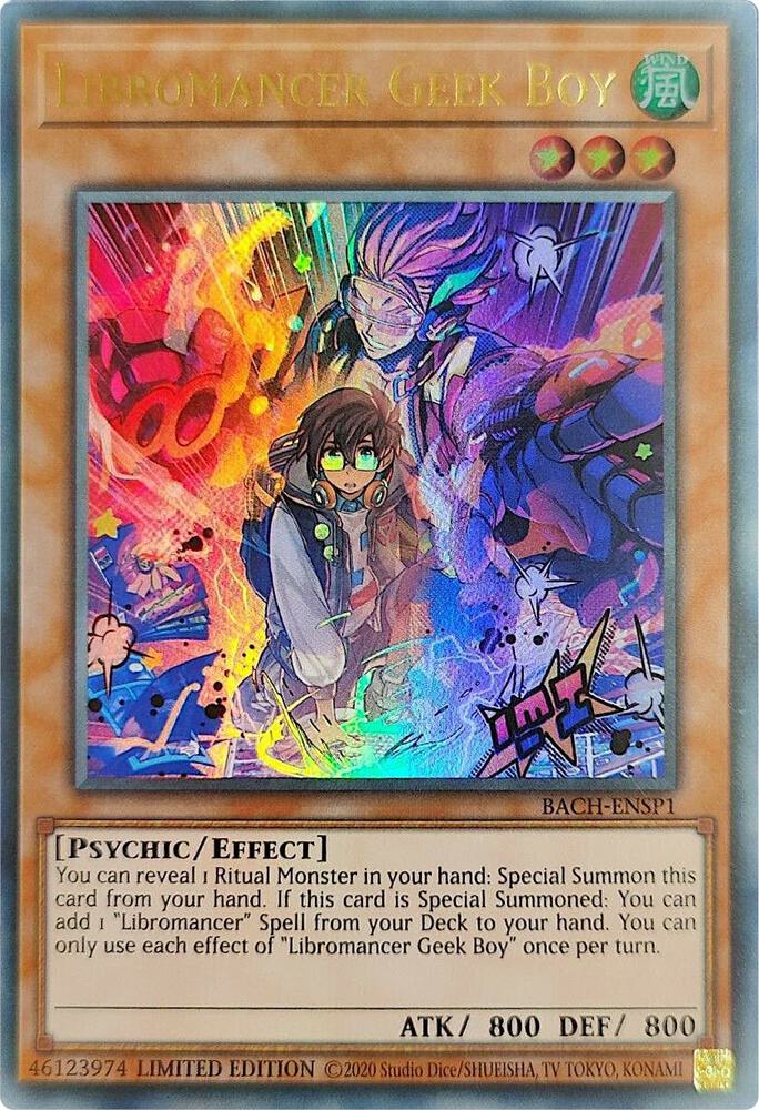 Libromancer Geek Boy (Premier Edition) card image