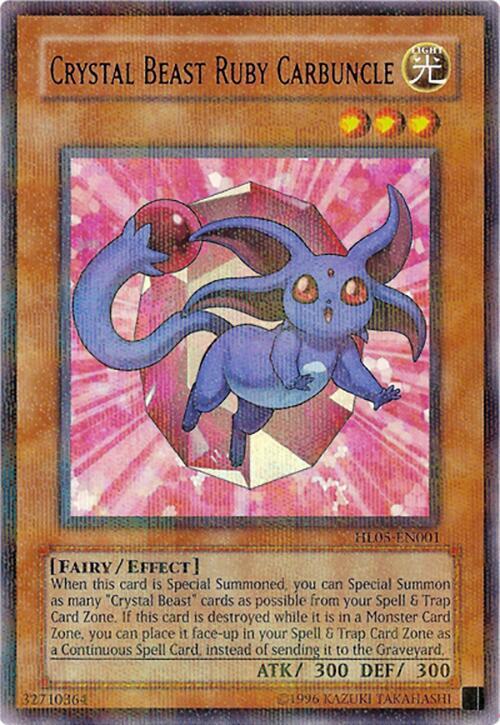 Crystal Beast Ruby Carbuncle card image