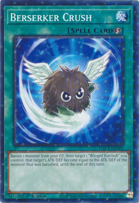 Berserker Crush (Duel Terminal) (1st Edition) card image