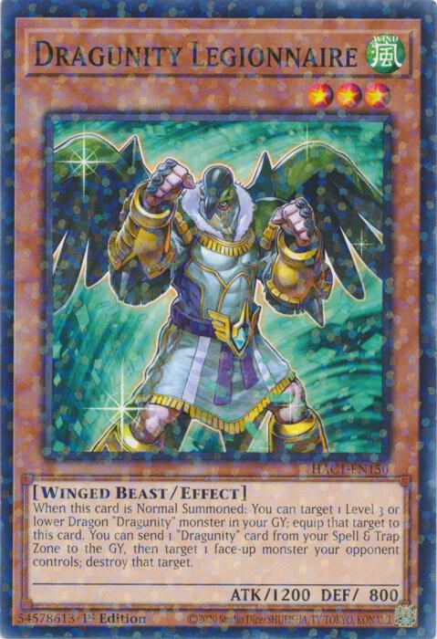 Dragunity Legionnaire (Duel Terminal) (1st Edition) card image