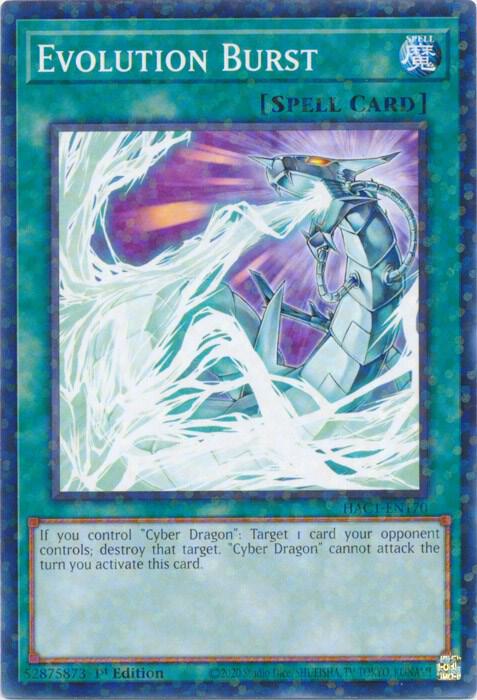 Evolution Burst (Duel Terminal) (1st Edition) card image