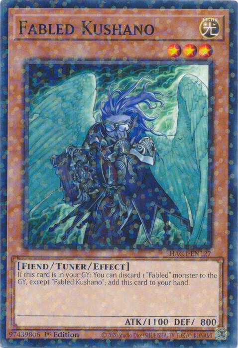 Fabled Kushano (Duel Terminal) (1st Edition) card image