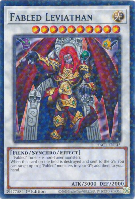 Fabled Leviathan (Duel Terminal) (1st Edition) card image