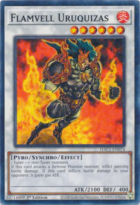 Flamvell Uruquizas (Duel Terminal) (1st Edition) card image