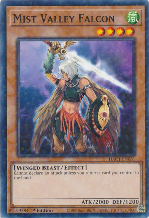 Mist Valley Falcon (Duel Terminal) (1st Edition) card image