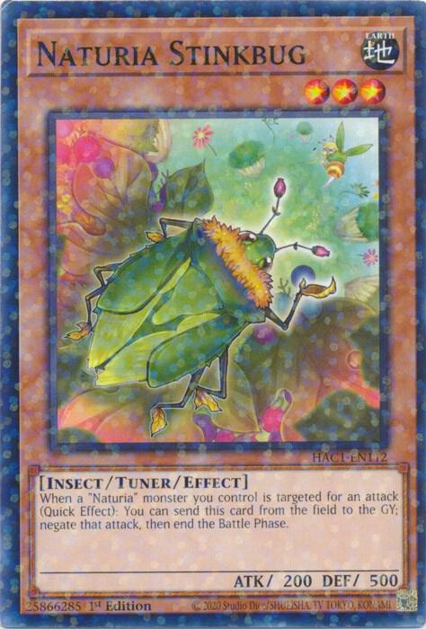 Naturia Stinkbug (Duel Terminal) (1st Edition) card image