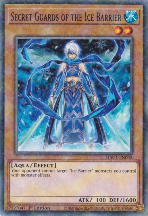 Secret Guards of the Ice Barrier (Duel Terminal) (1st Edition) card image