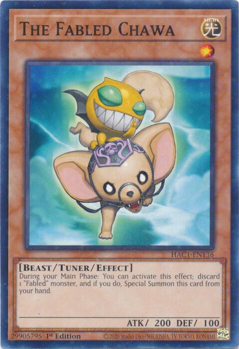 The Fabled Chawa (Duel Terminal) (1st Edition) card image