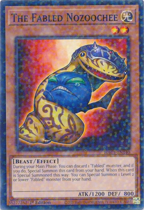The Fabled Nozoochee (Duel Terminal) (1st Edition) card image
