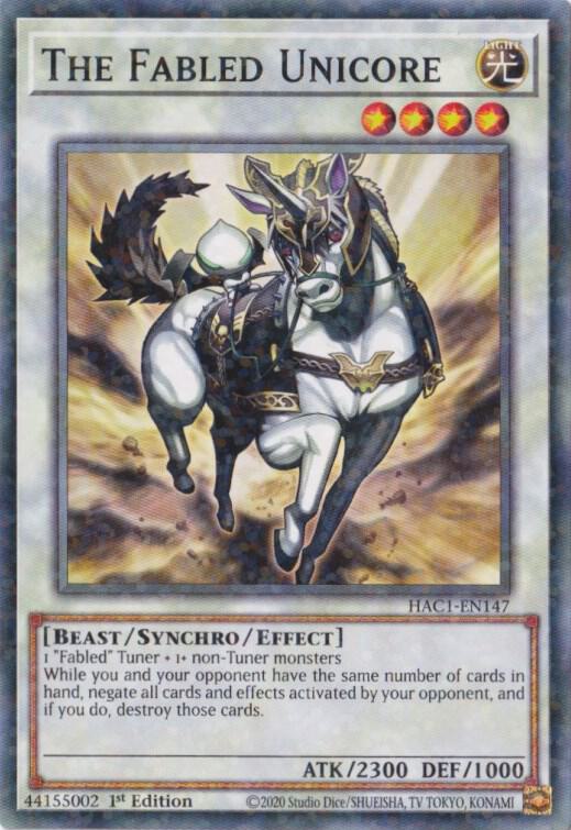 The Fabled Unicore (Duel Terminal) (1st Edition) card image