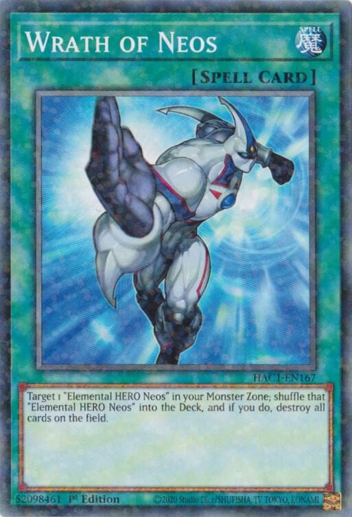 Wrath of Neos (Duel Terminal) (1st Edition) card image
