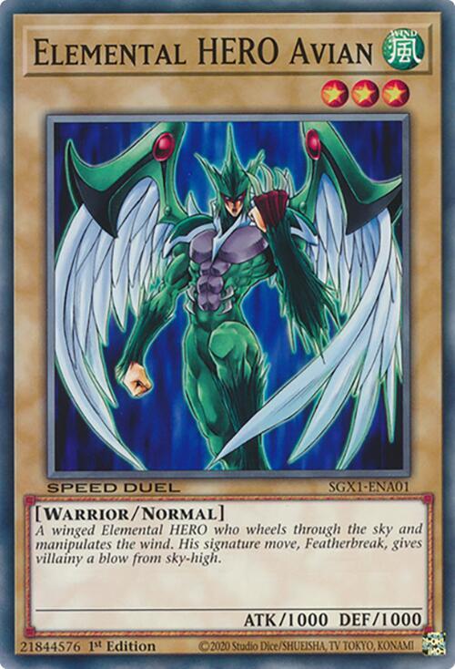 Elemental HERO Avian card image
