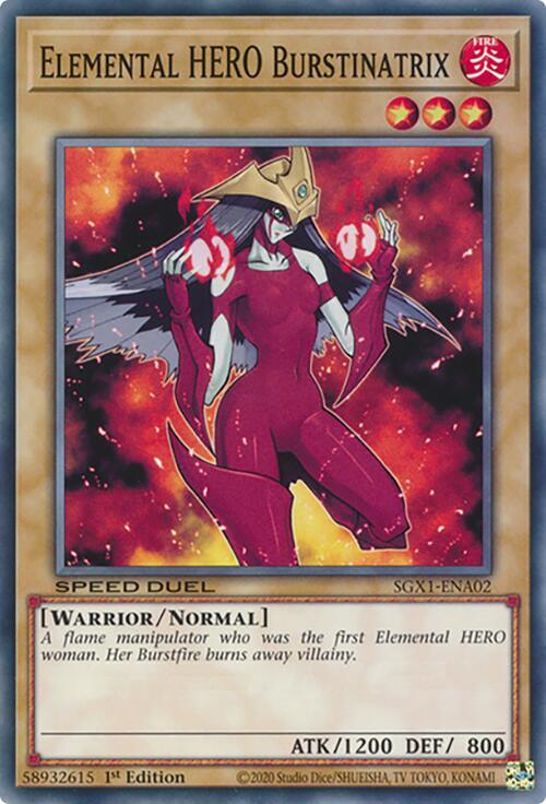 Elemental HERO Burstinatrix card image