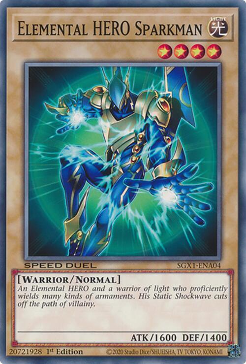 Elemental HERO Sparkman card image