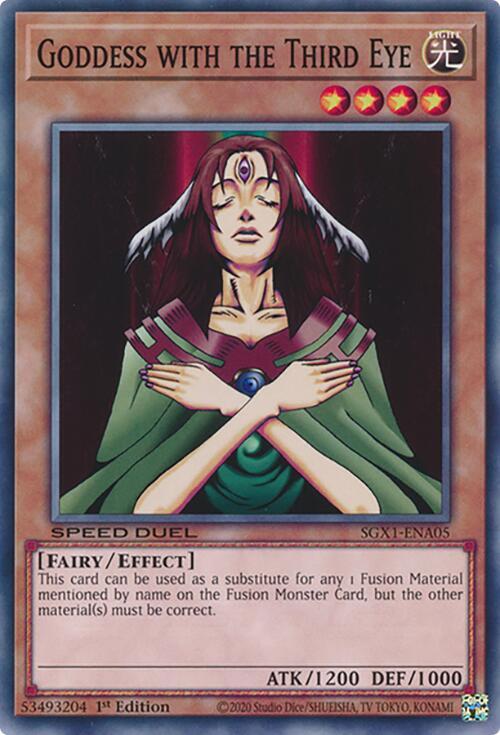 Goddess with the Third Eye card image