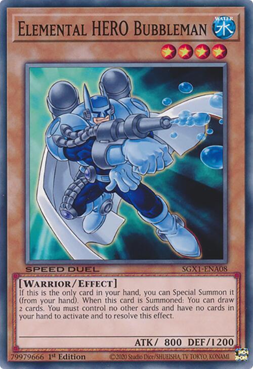 Elemental HERO Bubbleman card image