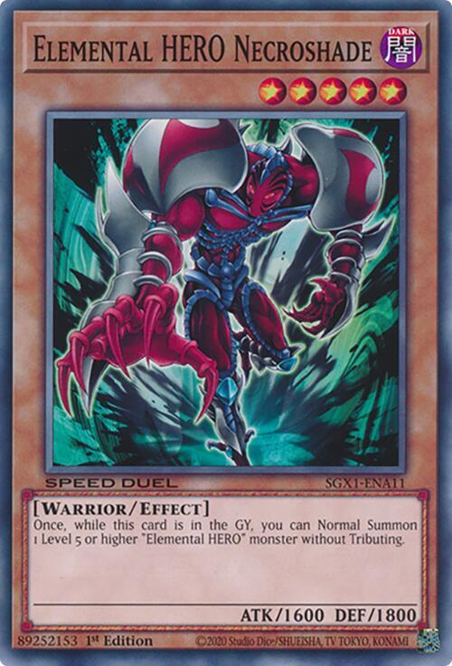 Elemental HERO Necroshade card image