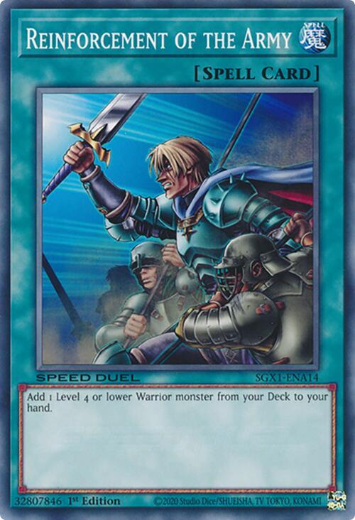 Reinforcement of the Army (A) card image