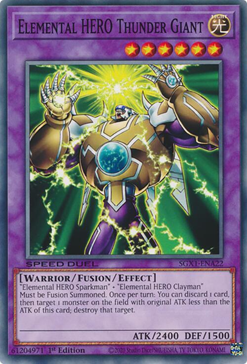 Elemental HERO Thunder Giant card image