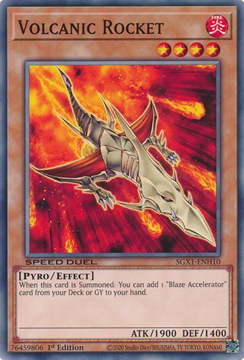 Volcanic Rocket card image
