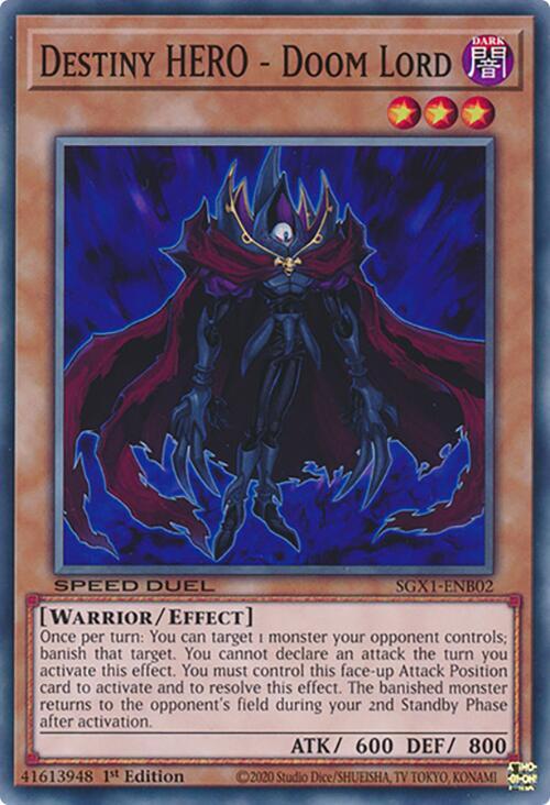 Destiny HERO - Doom Lord card image