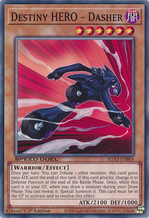Destiny HERO - Dasher card image