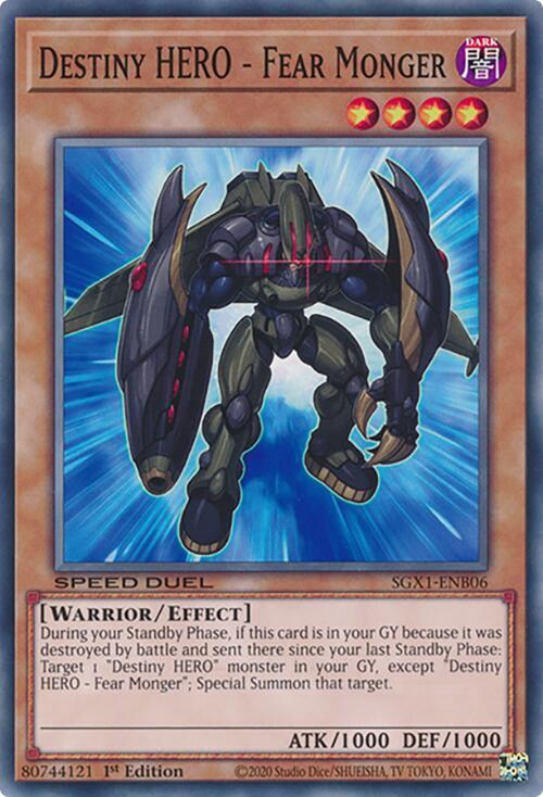 Destiny HERO - Fear Monger card image