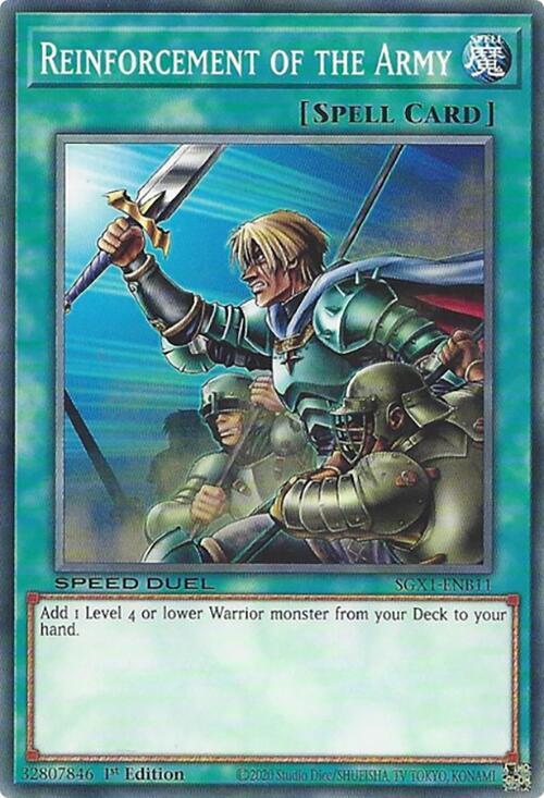 Reinforcement of the Army (B) card image