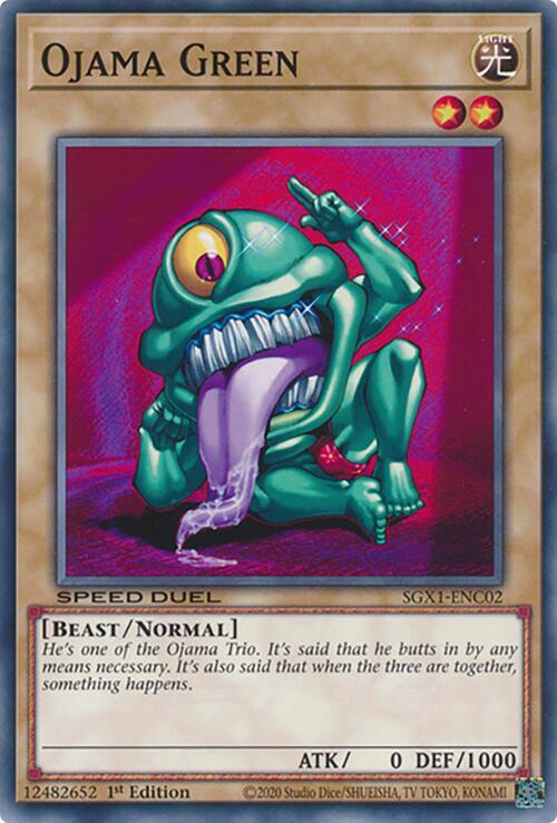 Ojama Green card image