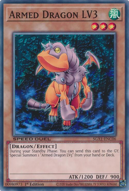 Armed Dragon LV3 card image
