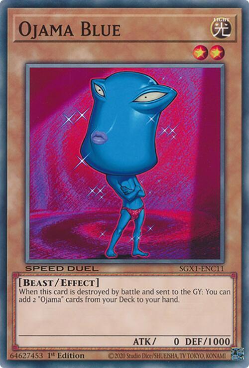 Ojama Blue card image