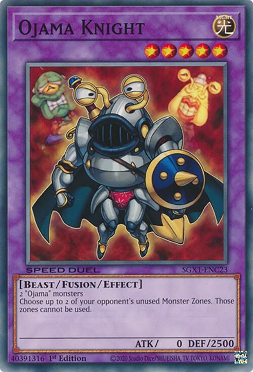 Ojama Knight card image