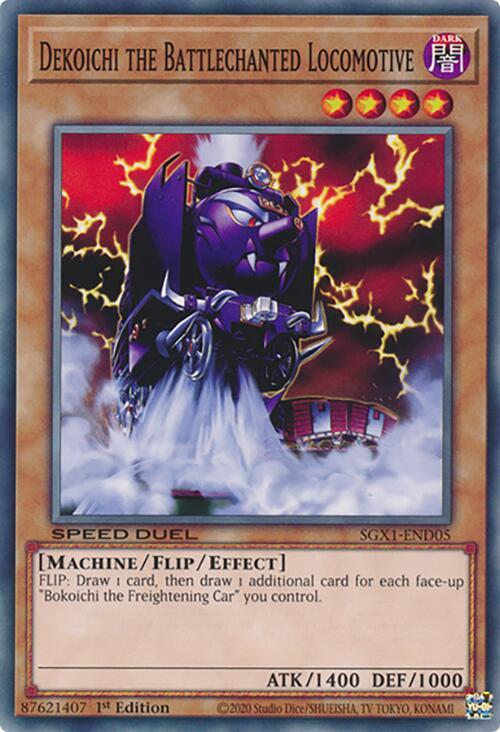 Dekoichi the Battlechanted Locomotive card image