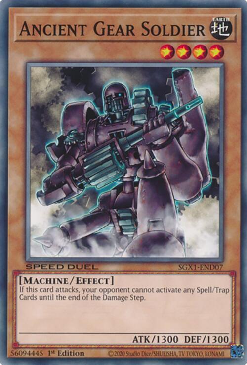 Ancient Gear Soldier card image