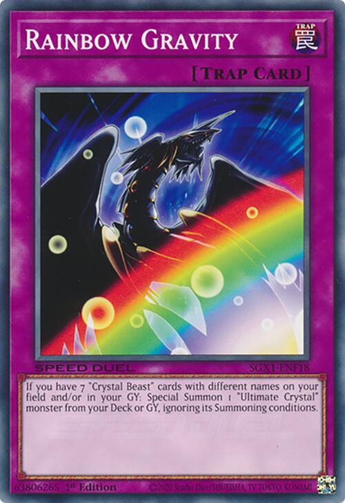 Rainbow Gravity card image