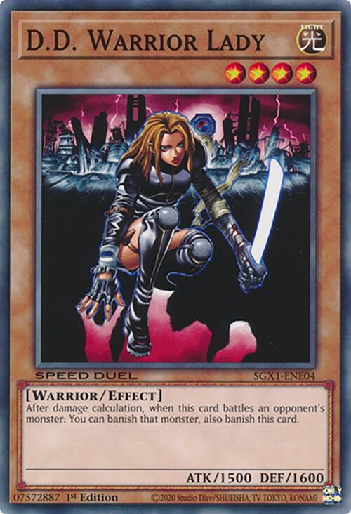 D.D. Warrior Lady card image