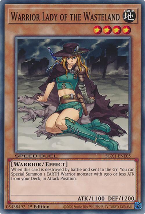 Warrior Lady of the Wasteland card image
