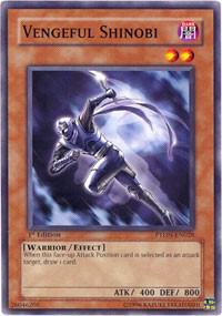 Vengeful Shinobi (1st Edition) card image