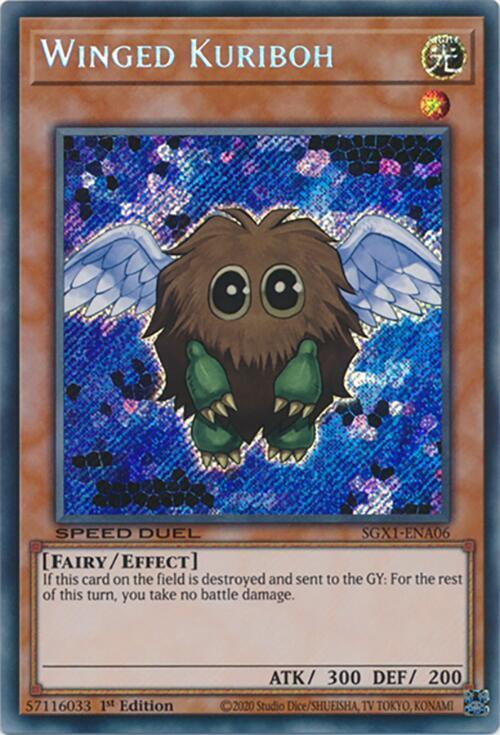 Winged Kuriboh (Secret Rare) card image