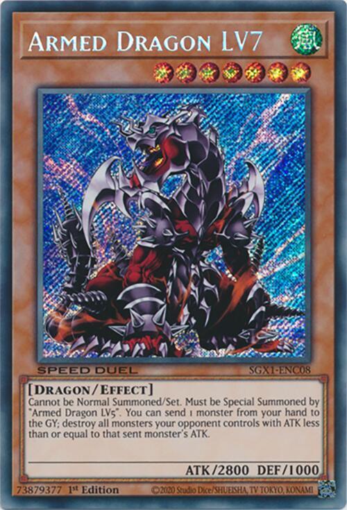 Armed Dragon LV7 (Secret Rare) card image